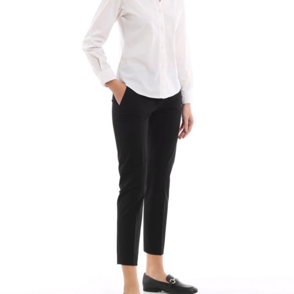 Piazza Sempione Trousers Pants Navy Blue